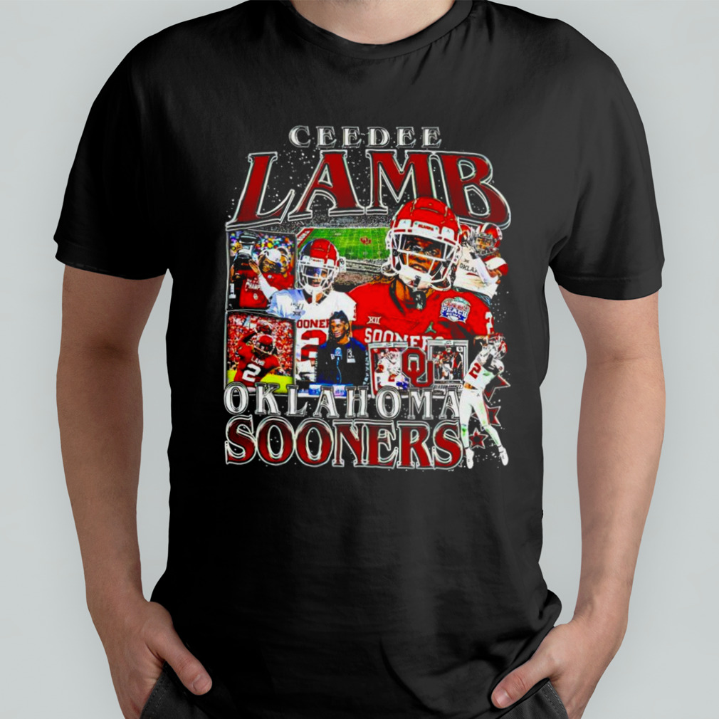 Ceedee Lamb Oklahoma Sooners retro shirt - Guineashirt Premium ™ LLC