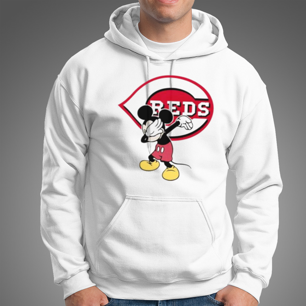 Cincinnati Reds MLB Baseball Dabbing Mickey Disney Sports T Shirt