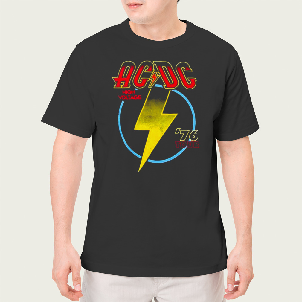 AC-DC High Voltage ’76 Tour T-Shirt