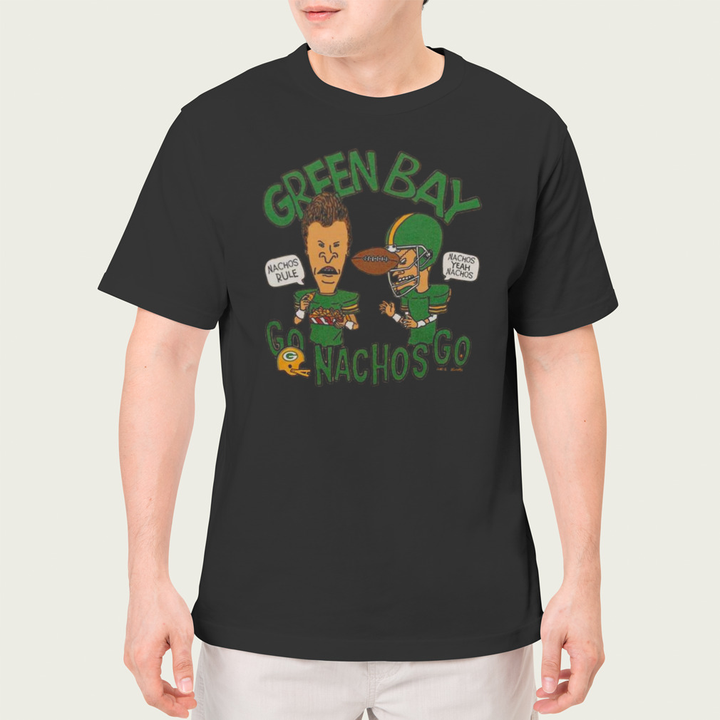 Beavis And Butthead X Green Bay Packers Nachos Shirt