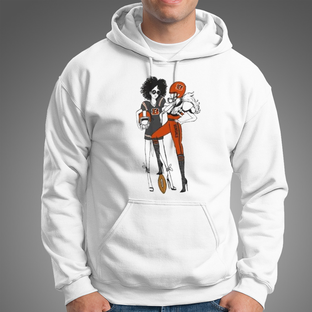 G III 4Her By Carl Banks Heather Gray Cincinnati Bengals Football