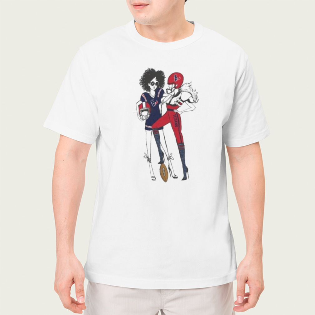 Houston Texans G-III 4Her By Carl Banks Heather Gray Football Girls T-Shirt