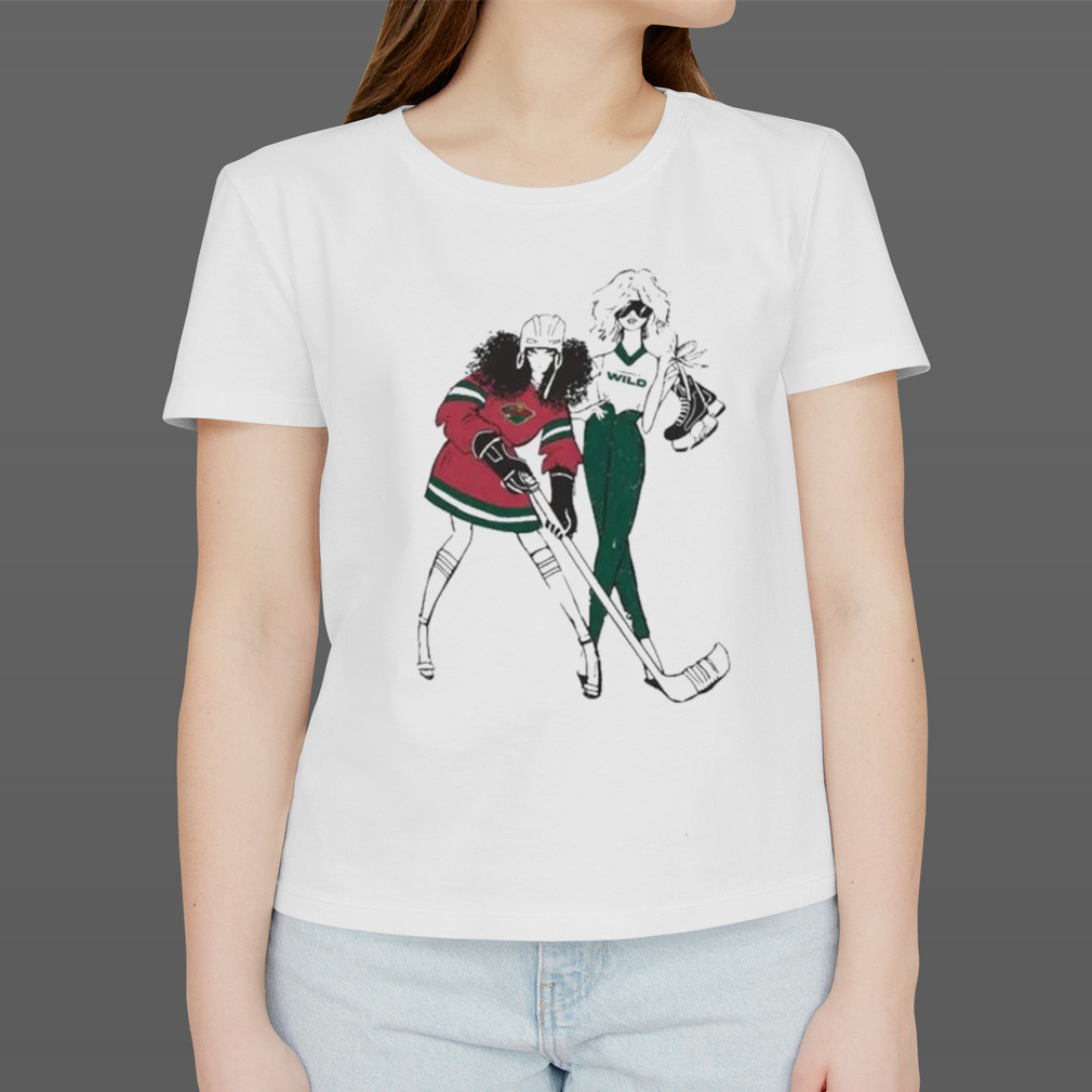 Minnesota Wild G Iii 4her By Carl Banks Hockey Girls T Shirt