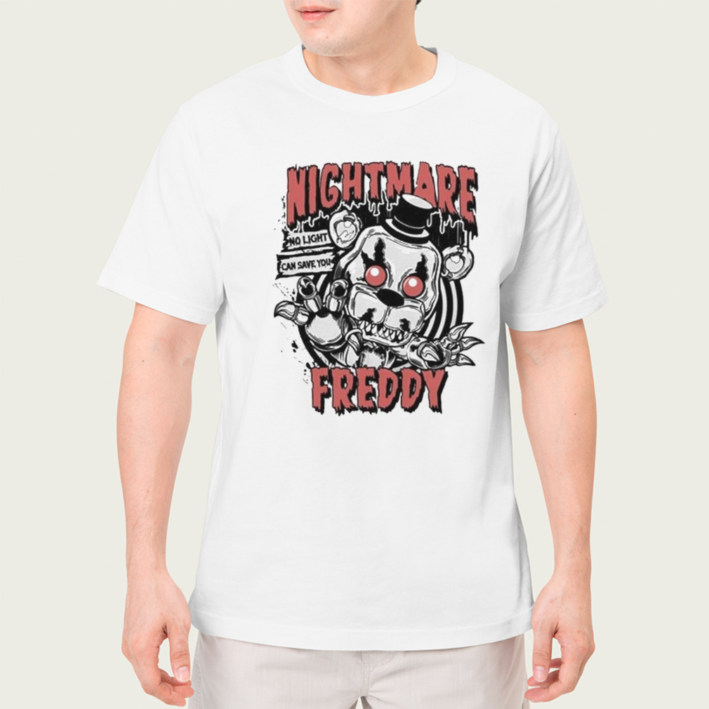 Nightmare Freddy Glow In The Dark Five Nights At Freddy’s T-shirt