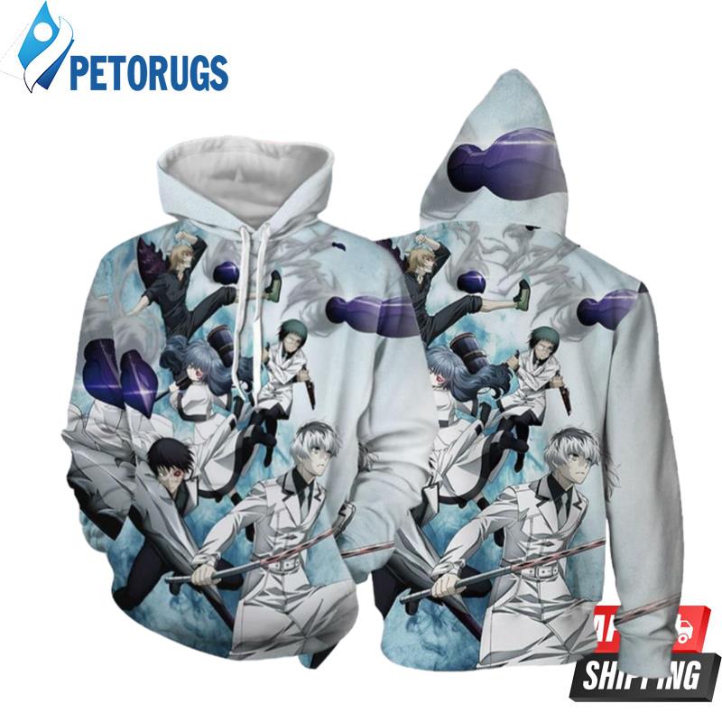 Tokyo Ghoul Characters 4659 3D Hoodie