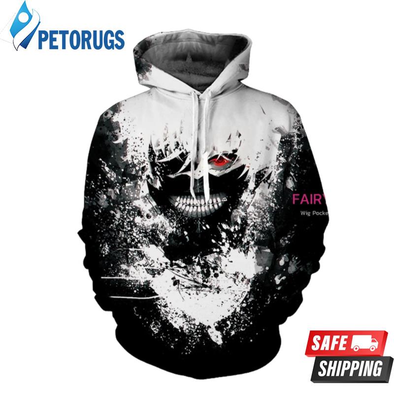 Tokyo Ghoul Ken Kaneki A 3D Hoodie