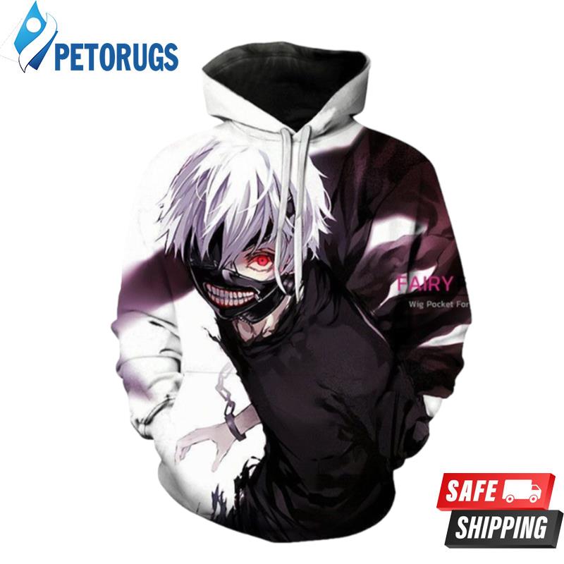Tokyo Ghoul Ken Kaneki I 3D Hoodie