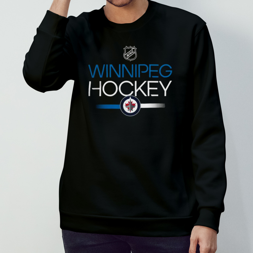 Official Winnipeg jets authentic pro primary replen T-shirt