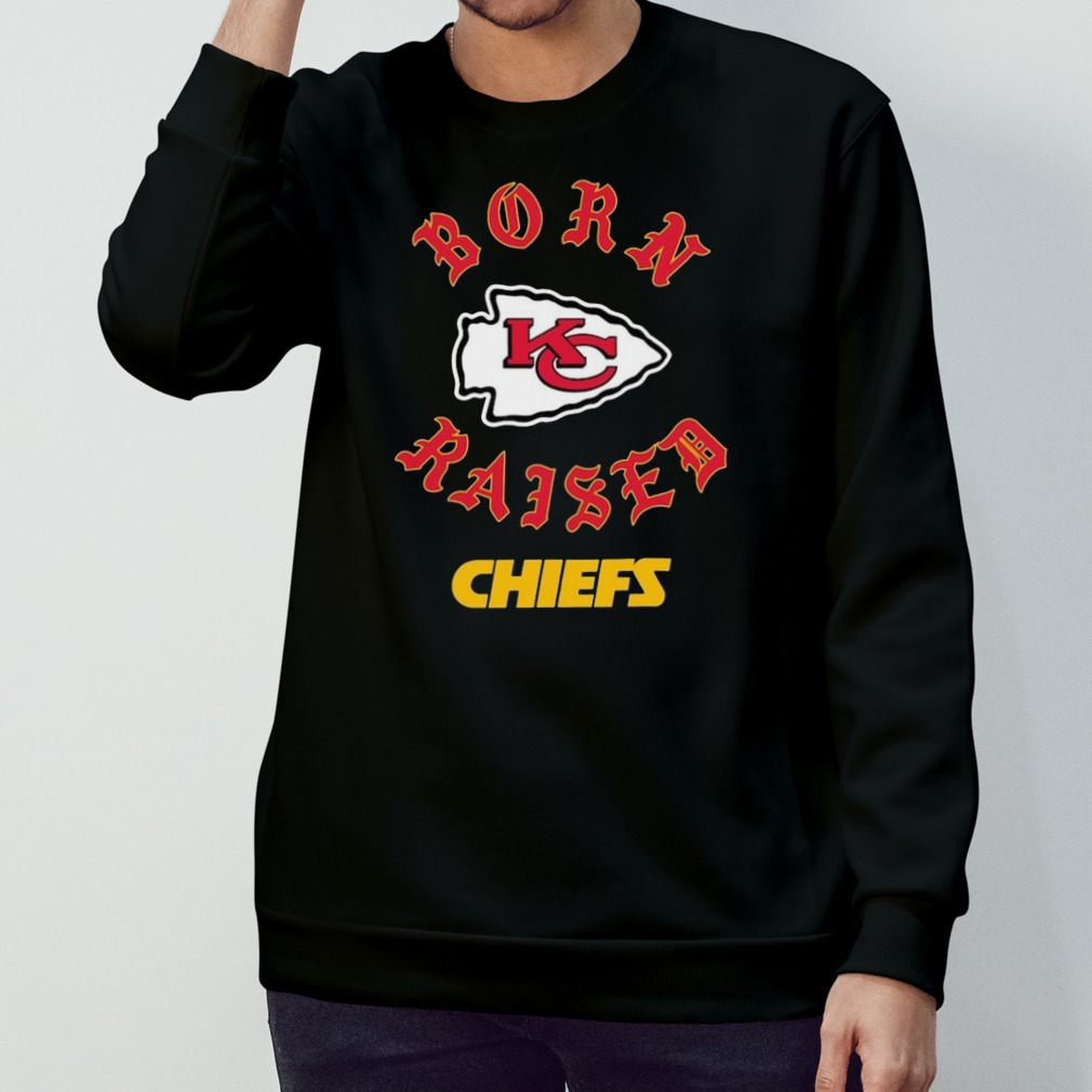 Kansas City Chiefs Born X Raised T-shirt Hoodie Sweatshirt