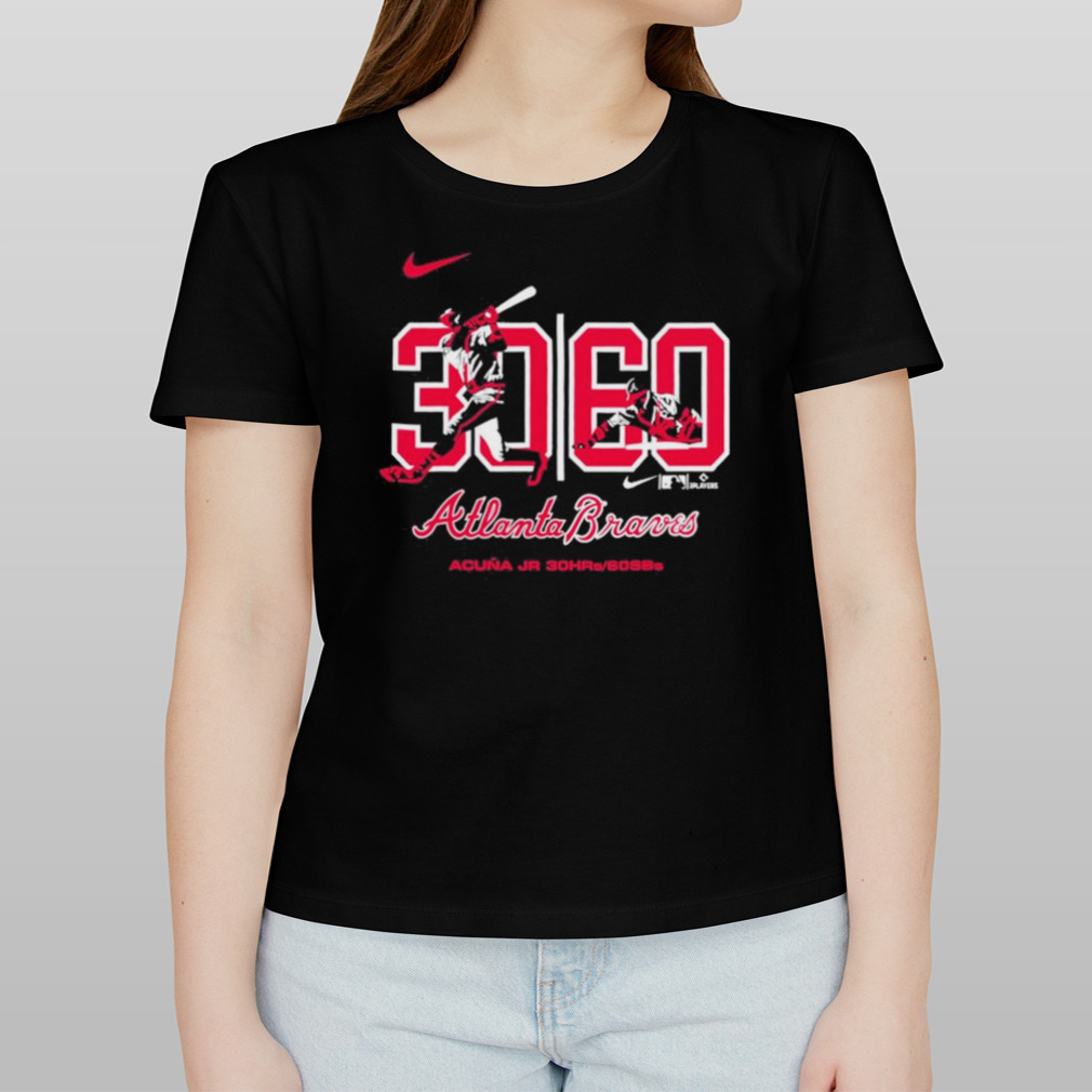 Nike Atlanta Braves Acua Jr 30 60 T Shirt