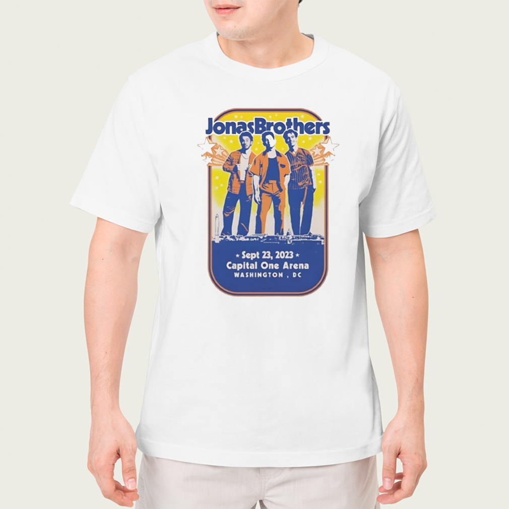 Jonas Brothers Sept 23 2023 Washington DC Limited Shirt