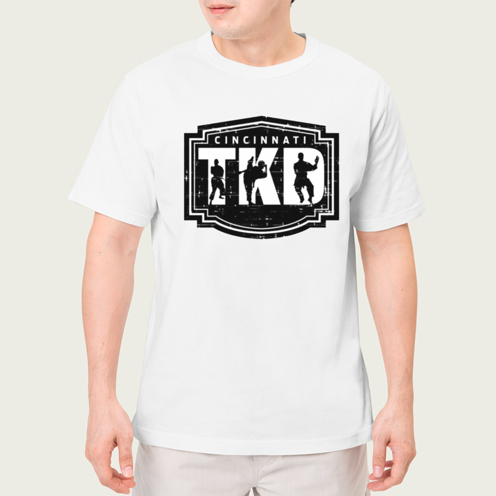 Oldschool Taekwondo Black Print shirt