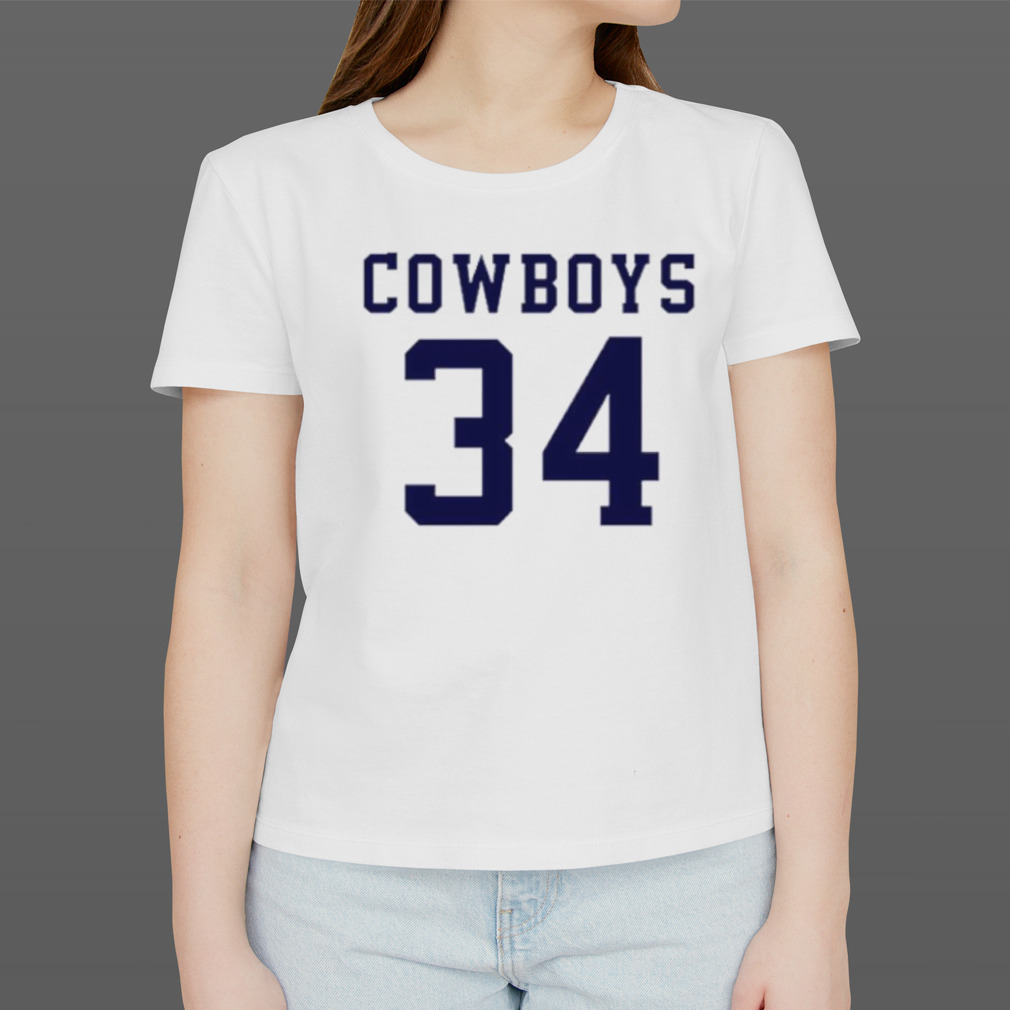 Alan Jackson Cowboys 34 Dallas Cowboys Shirt