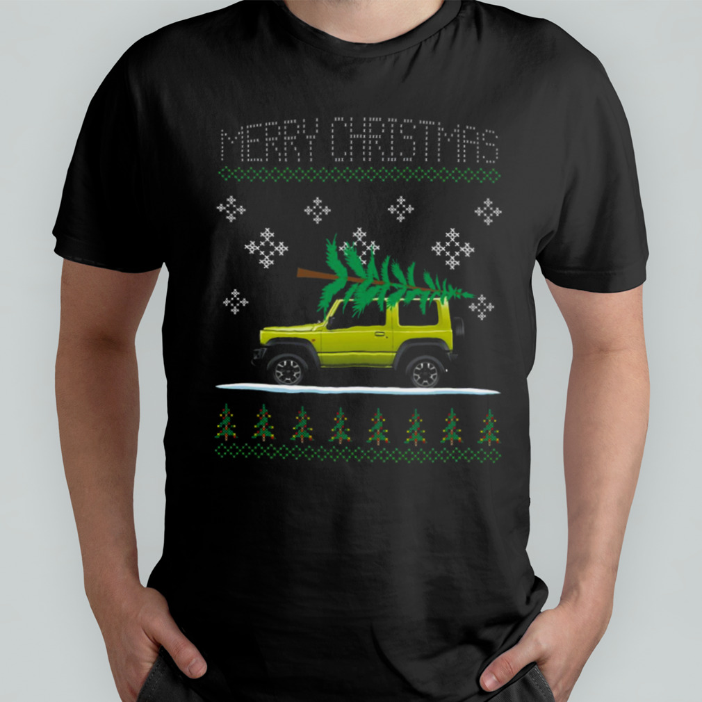 Jimny Christmas Car shirt