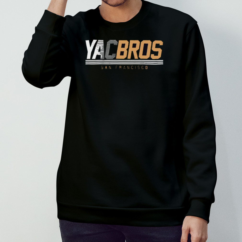 San Francisco 49ers Yac Bros logo shirt - Guineashirt Premium ™ LLC