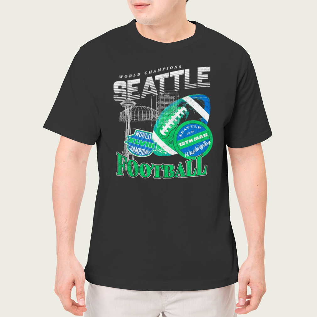 Seattle Seahawks World Champions Football retro shirt, hoodie, sweater,  long sleeve and tank top