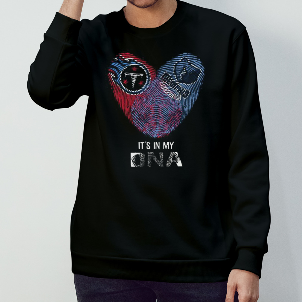 Tennessee Titans Vs Memphis Grizzlies Heart It's In My Dna 2023 Shirt