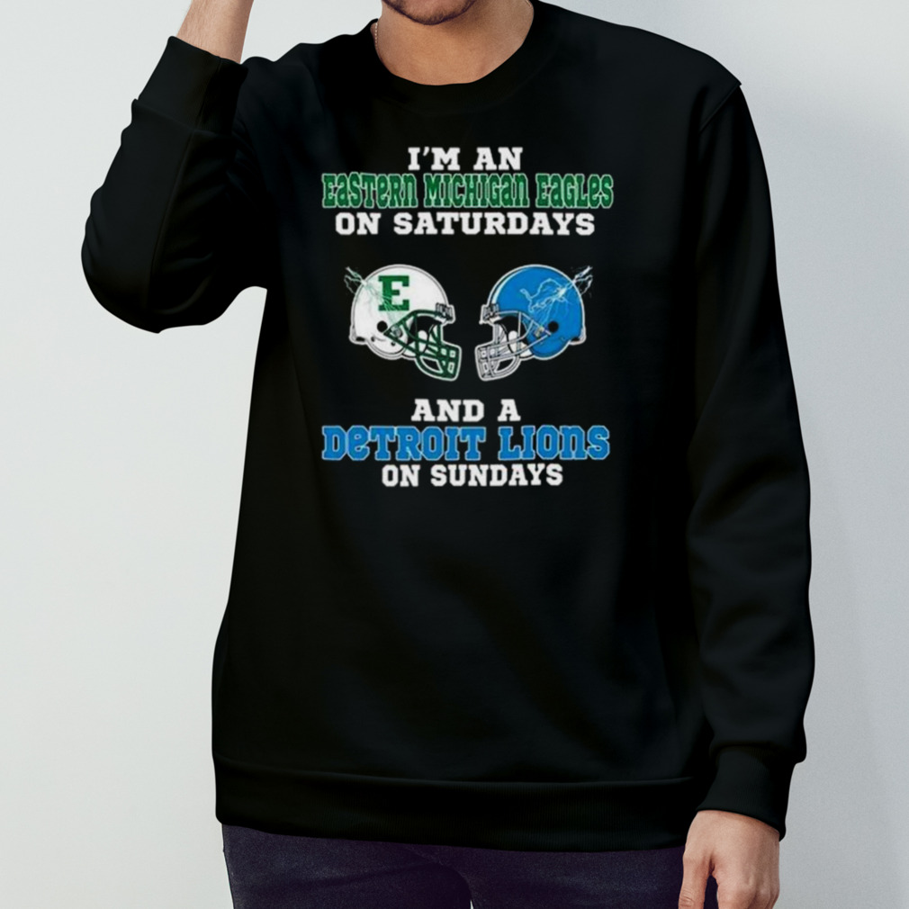 Eastern Michigan Eagles Holiday Sweater T-Shirt - Forest