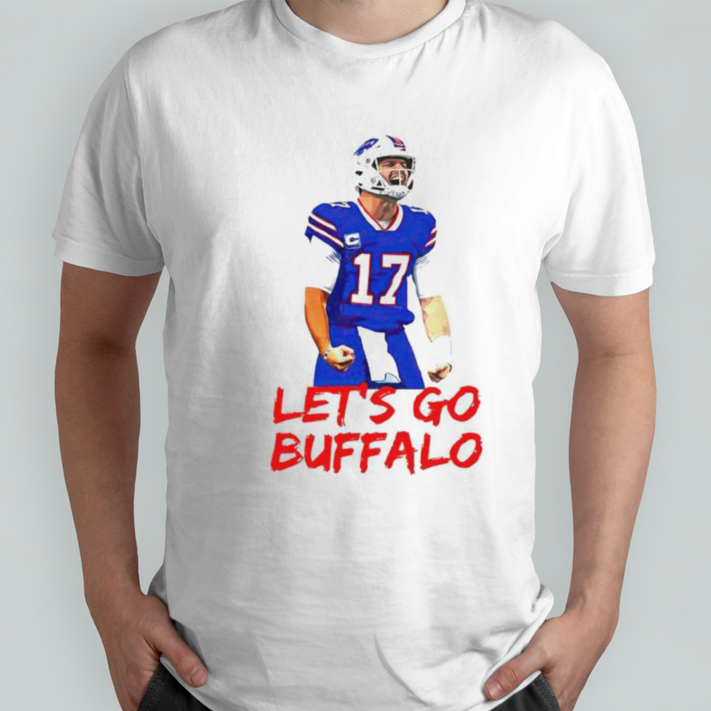 Josh Allen let's go Buffalo Bills shirt - Guineashirt Premium ™ LLC