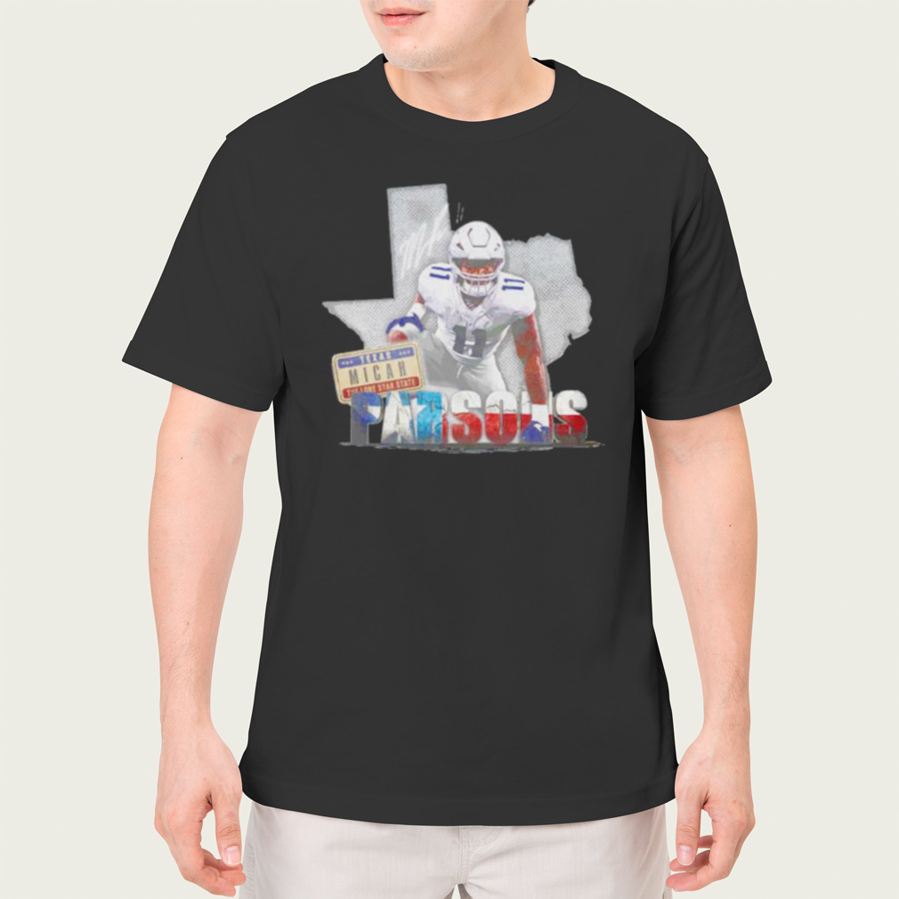 Micah Parsons Dallas Flag Football Shirt - Peanutstee