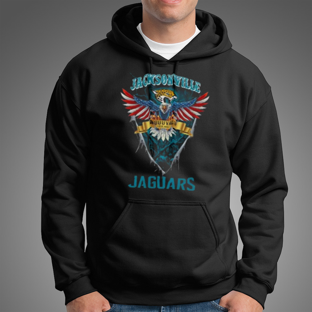 NFL US Eagle Duuuval Jacksonville Jaguars T Shirt - Limotees