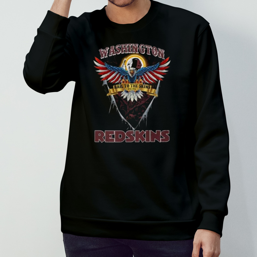 NFL US Eagle Hail To The Skin's Washington Redskins T-Shirt