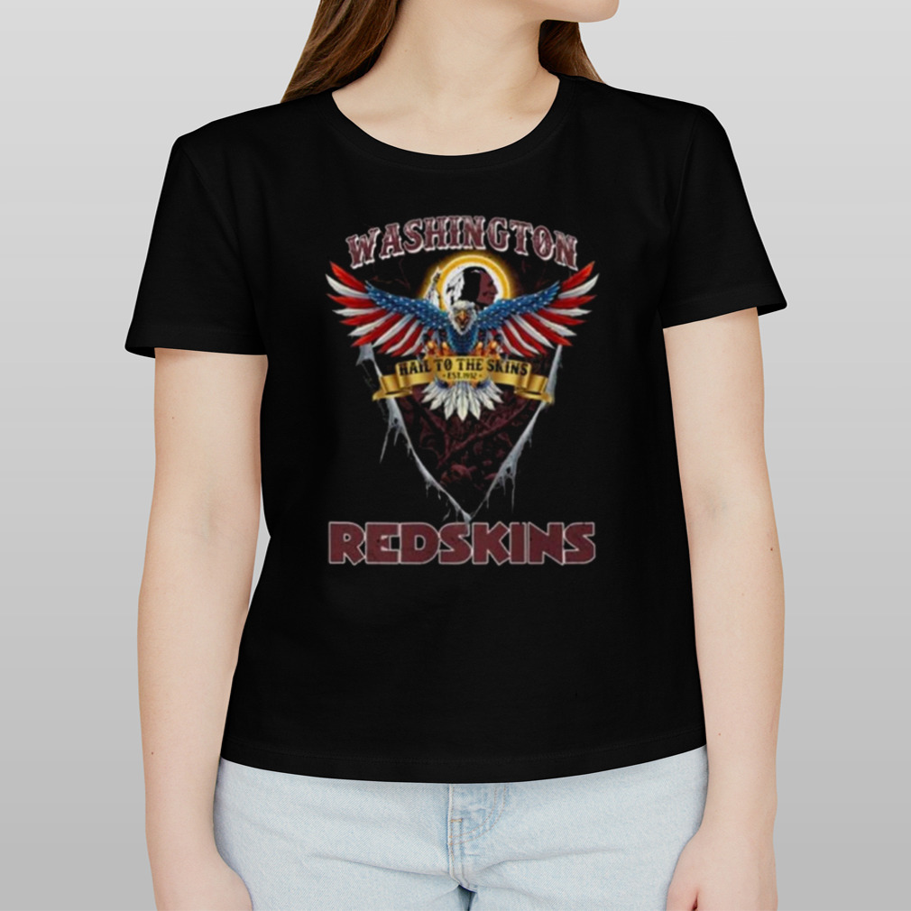 NFL US Eagle Hail To The Skin's Washington Redskins T-Shirt