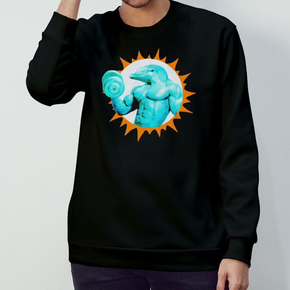 NFL Miami Dolphins Crewneck Sweatshirt Puzzle Autism Awareness Unisex  Sweatshirt