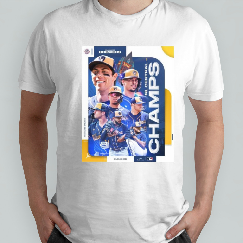 Milwaukee Brewers Nl Central Champs Cinched T-shirt