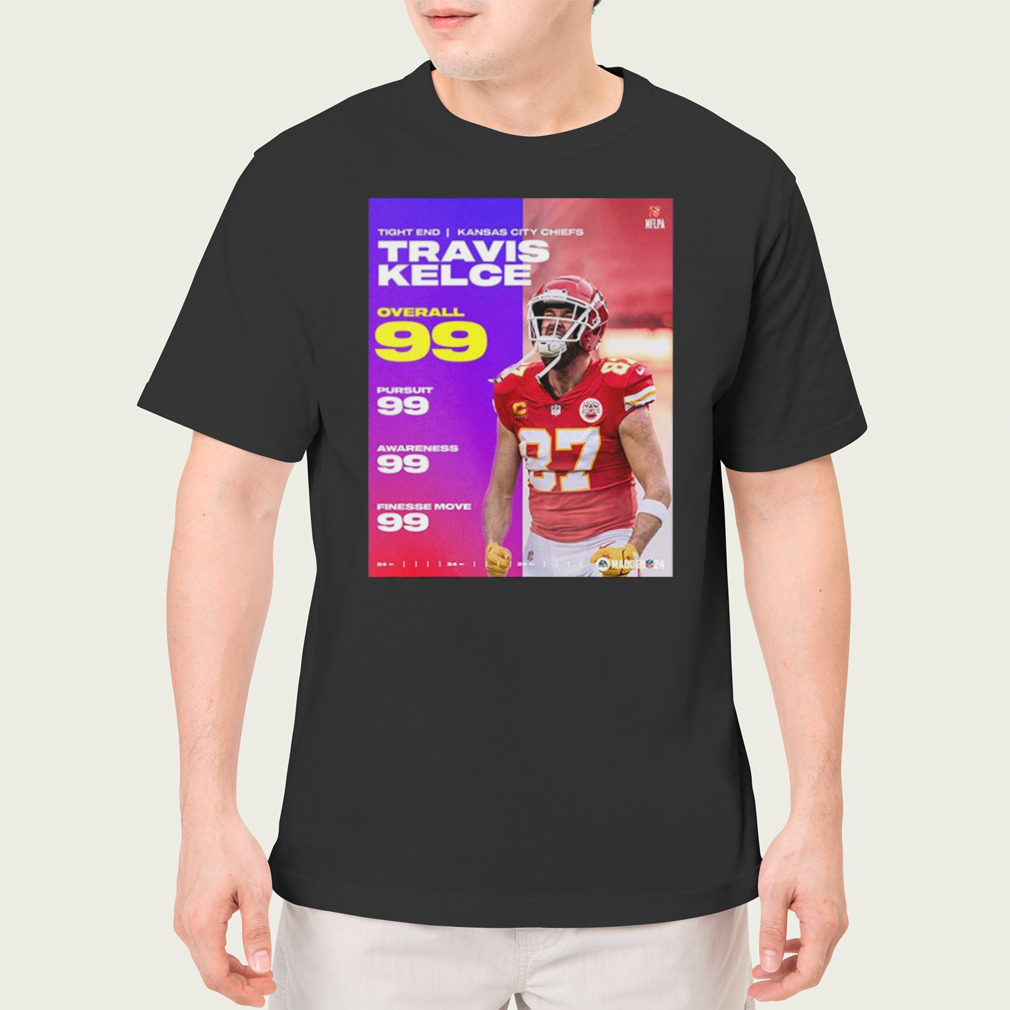 Travis Kelce Touch Down Catches Since Sunday In NFL Madden 24 Kansas City Chiefs  T-Shirt - Binteez