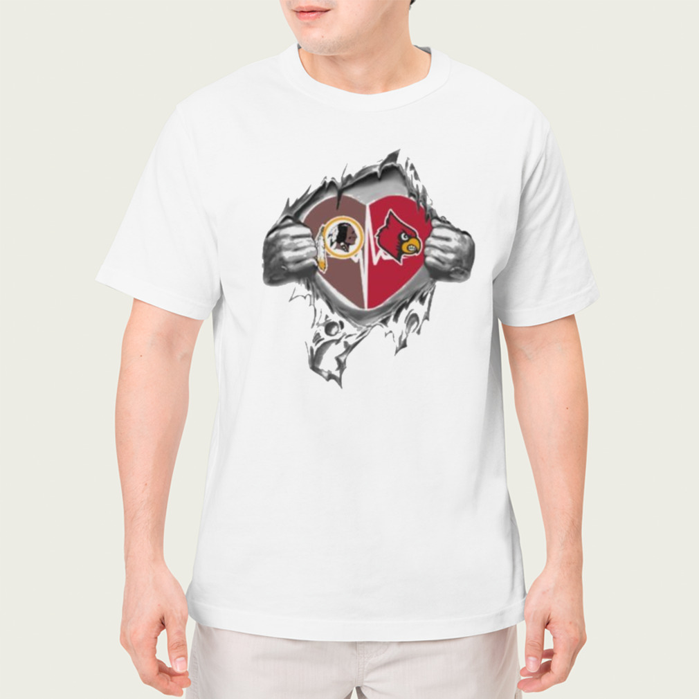 Blood Inside Me Washington Redskins And Arizona Cardinals 2023 Shirt