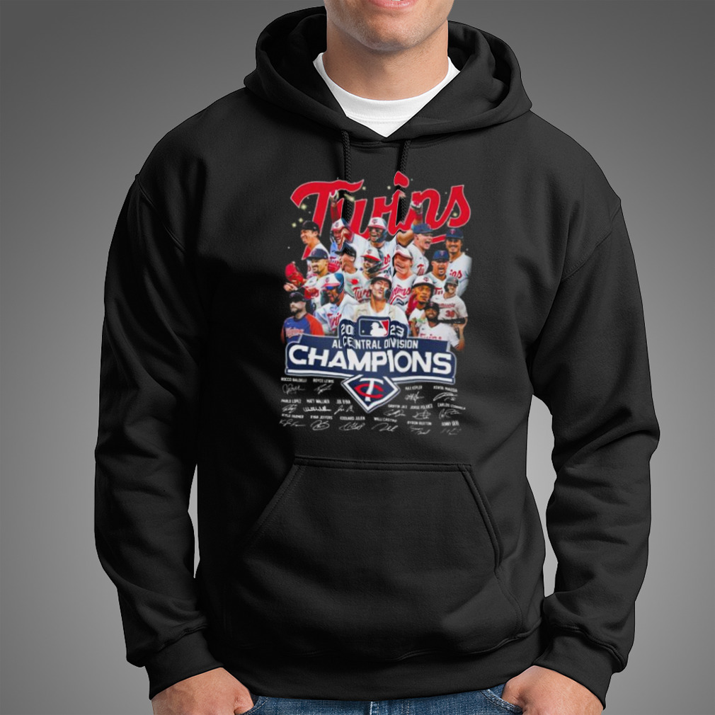 2023 Al Central Division Champions Minnesota Twins shirt - Guineashirt  Premium ™ LLC