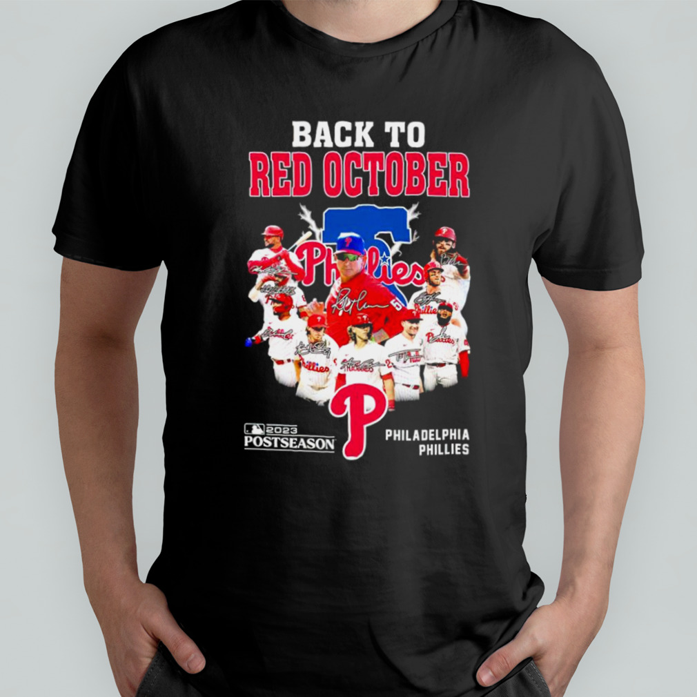 Philadelphia Phillies Back To Red October 2023 Postseason