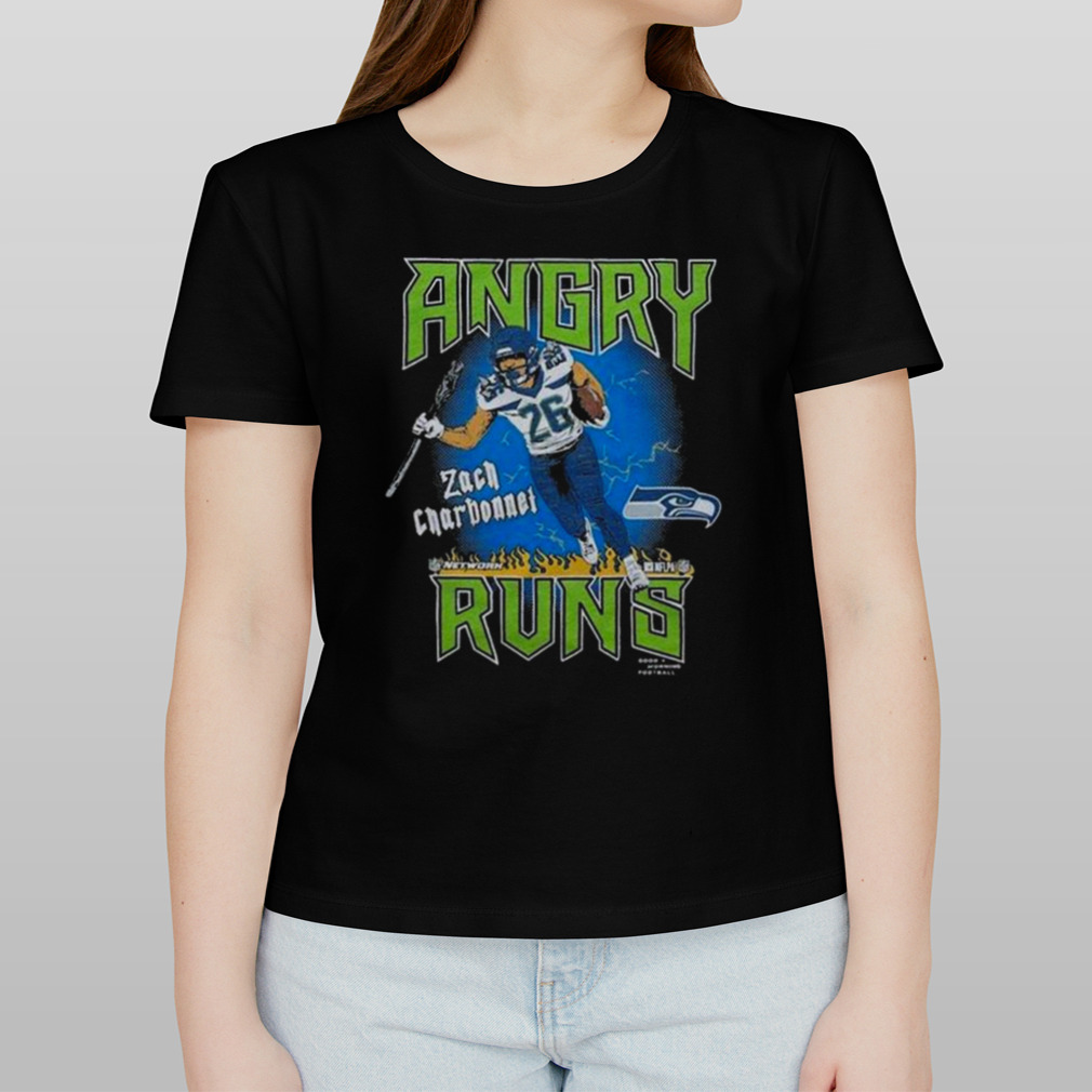 Angry Runs Seahawks Zach Charbonnet shirt
