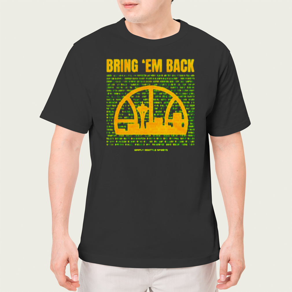 Bring ’em back Simply Seattle sports shirt