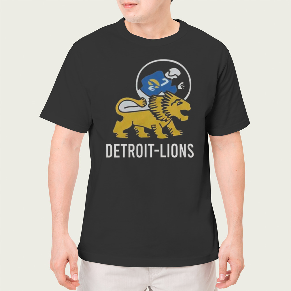 Nfl Team Detroit Lions '52 Homage Tri Blend Shirt