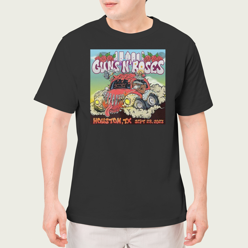 Guns N Roses Minute Maid Park Houston Texas September 28 2023 North  American Tour 3D T-Shirt - Binteez