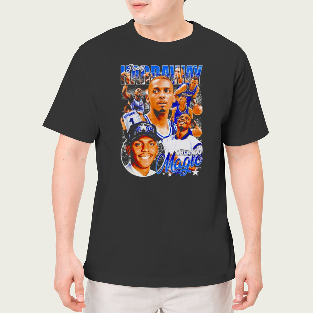 Penny Hardaway Orlando Magic NBA Basketball retro shirt