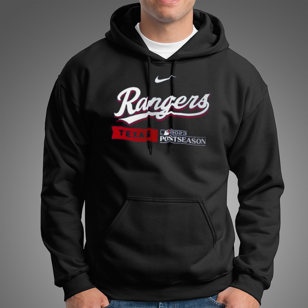 Texas Rangers Nike 2023 Postseason Authentic Collection Dugout T Shirt