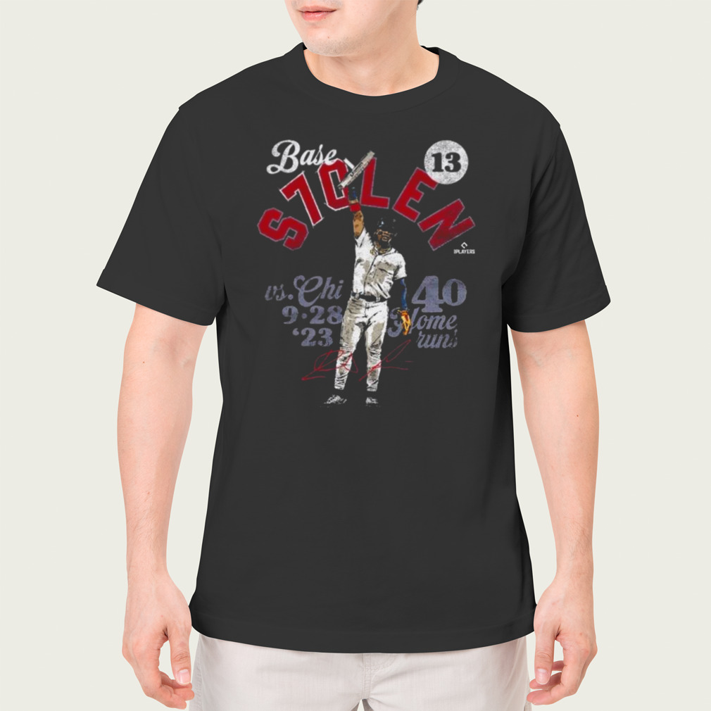 Ronald Acuna Jr. Atlanta 40-70 Club Signature T-shirt