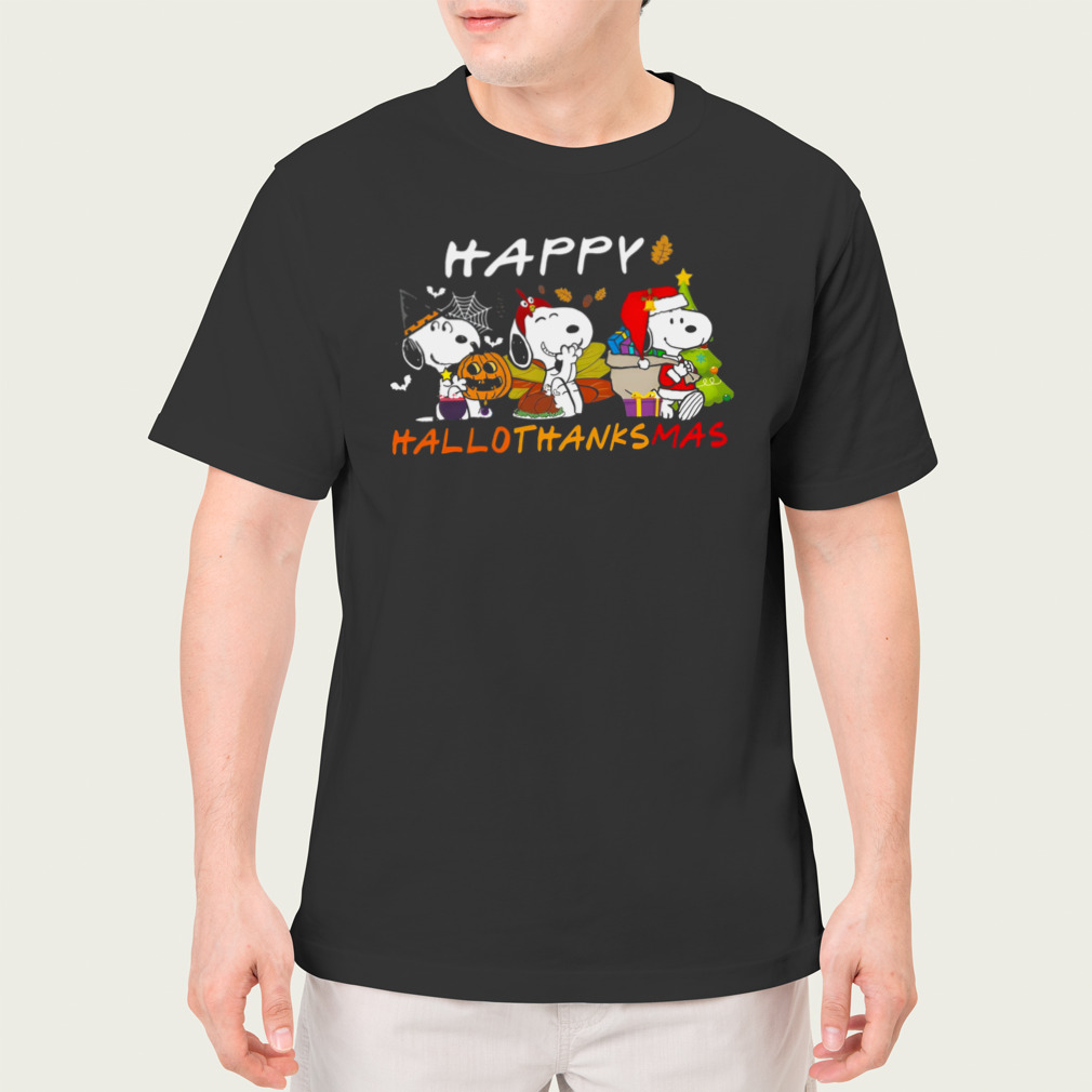 Snoopy Happy Hallothanksmas Shirt