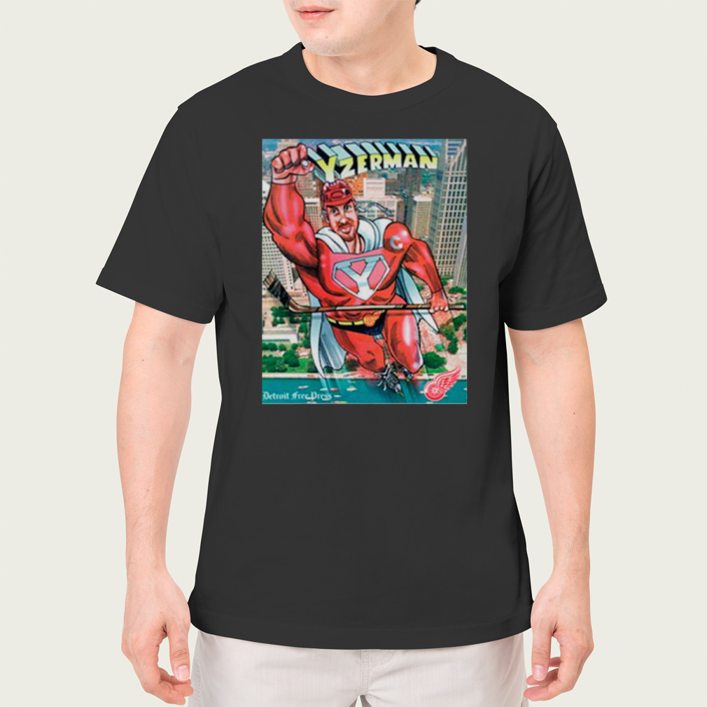 Steve Yzerman Superman shirt