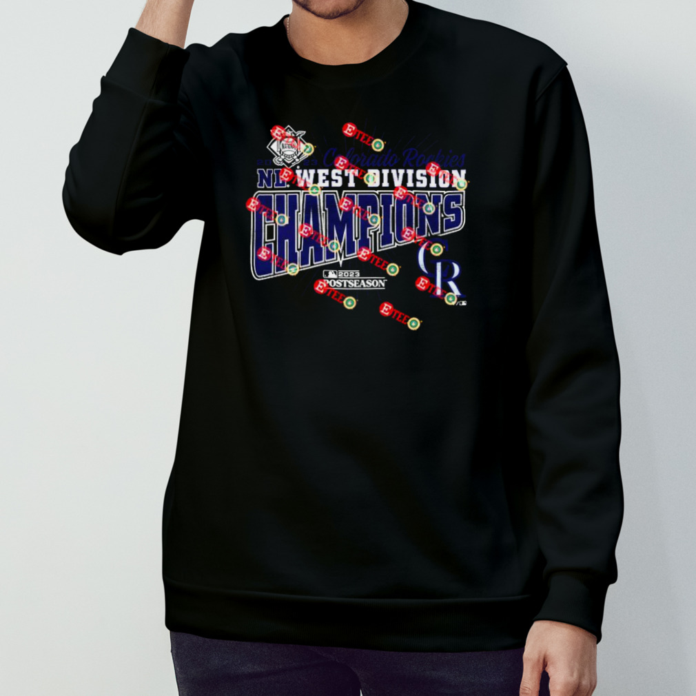 Colorado Rockies 2023 Nl West Division Champions Shirt