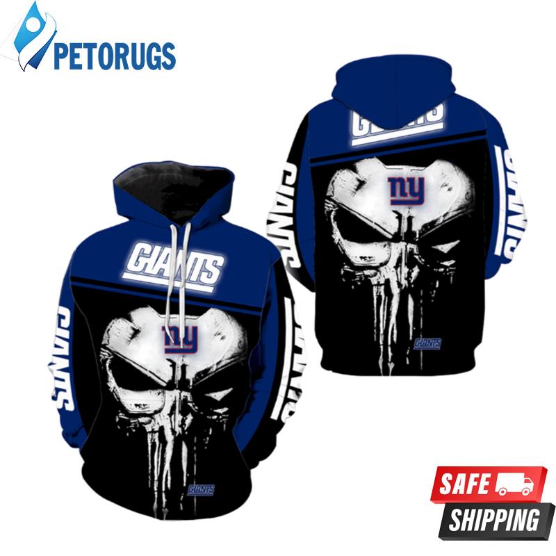 New York Giants Punisher 3d Hoodie Ny Giants Gifts For Men - T-shirts Low  Price