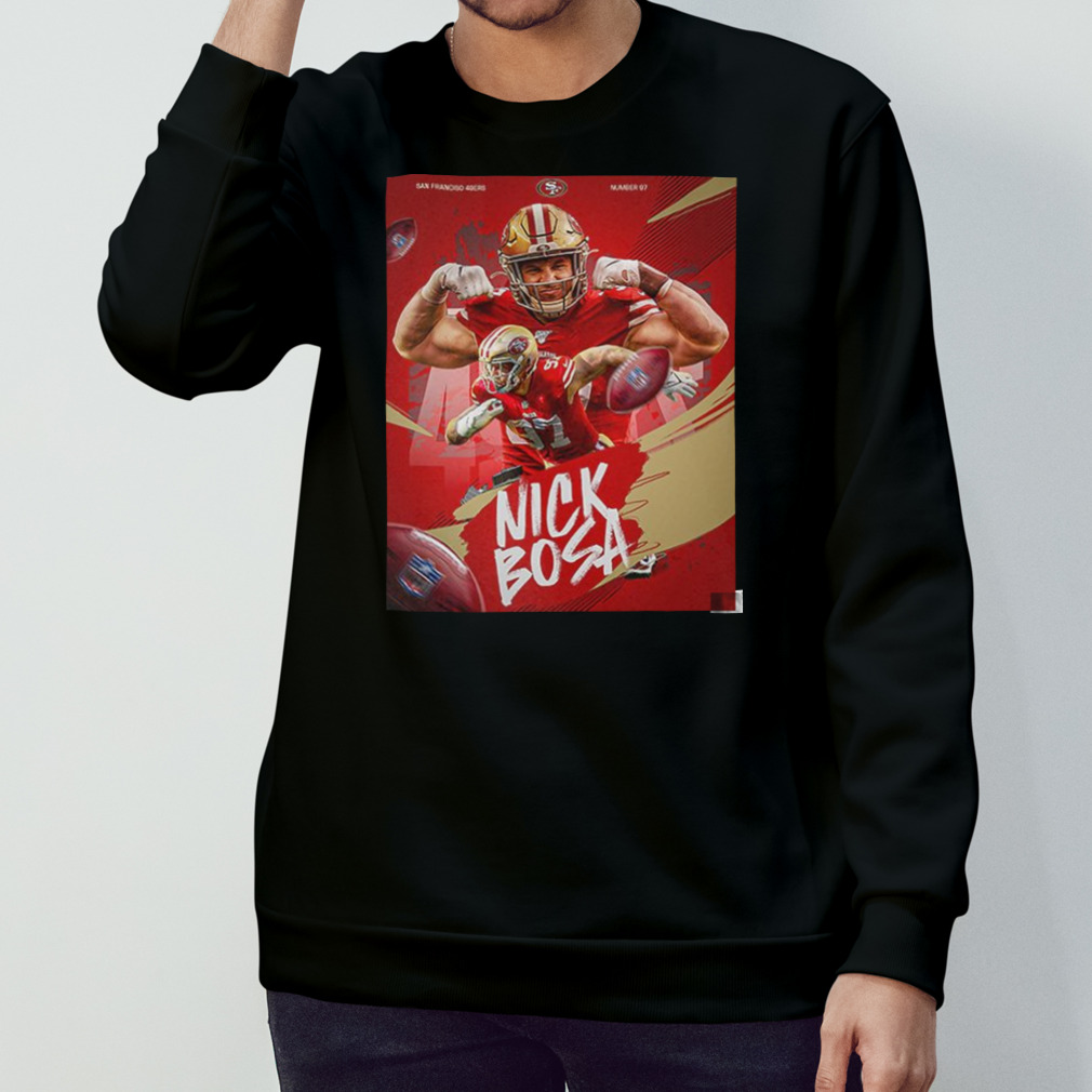 San Francisco 49ers Gold Rush 97 Nick Bosa t-shirt by To-Tee