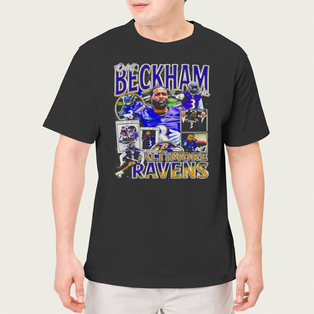 Official odell Beckham Jr 3 Baltimore Ravens 2023 Shirt, hoodie