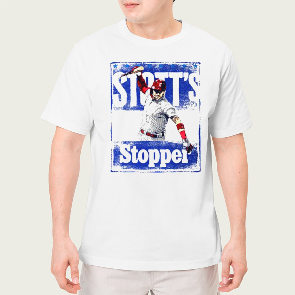 Bryson Stott Philadelphia Stott's Stopper Baseball Shirt