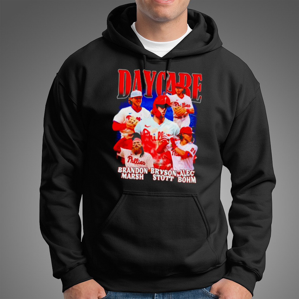 Brandon Marsh and Bryson Stott Philadelphia Phillies baseball daycare  comin' funny 2023 T-shirt, hoodie, sweater, long sleeve and tank top