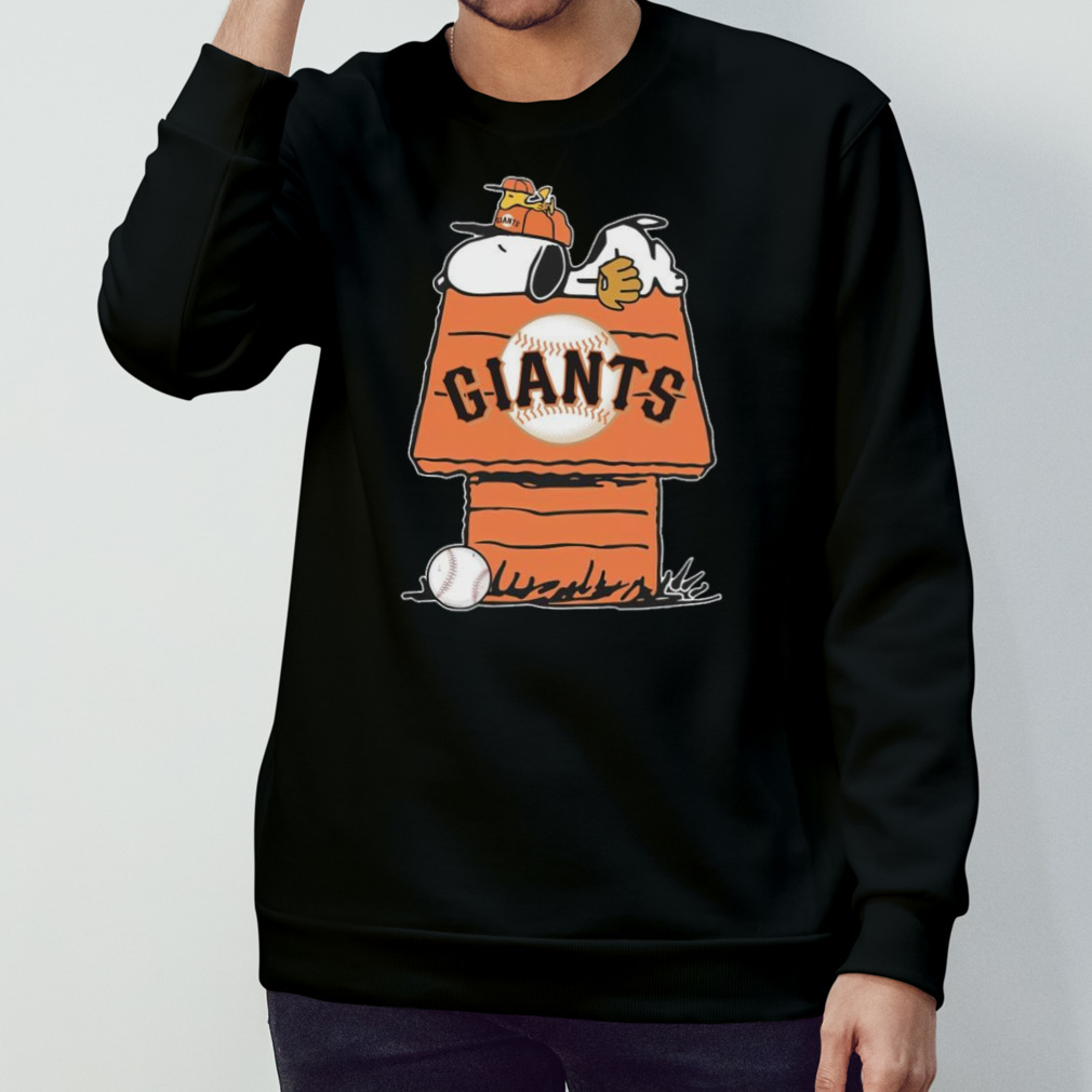 San Francisco Giants Baseball Snoopy And Woodstock The Peanuts 2022 T Shirt