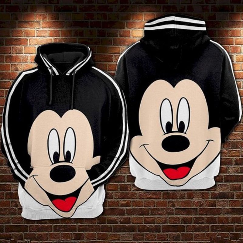 Big Minnie Mouse 3D Hoodie Sweatshirt - Bring Your Ideass, Thoughts And Imaginations Into Reality Todays